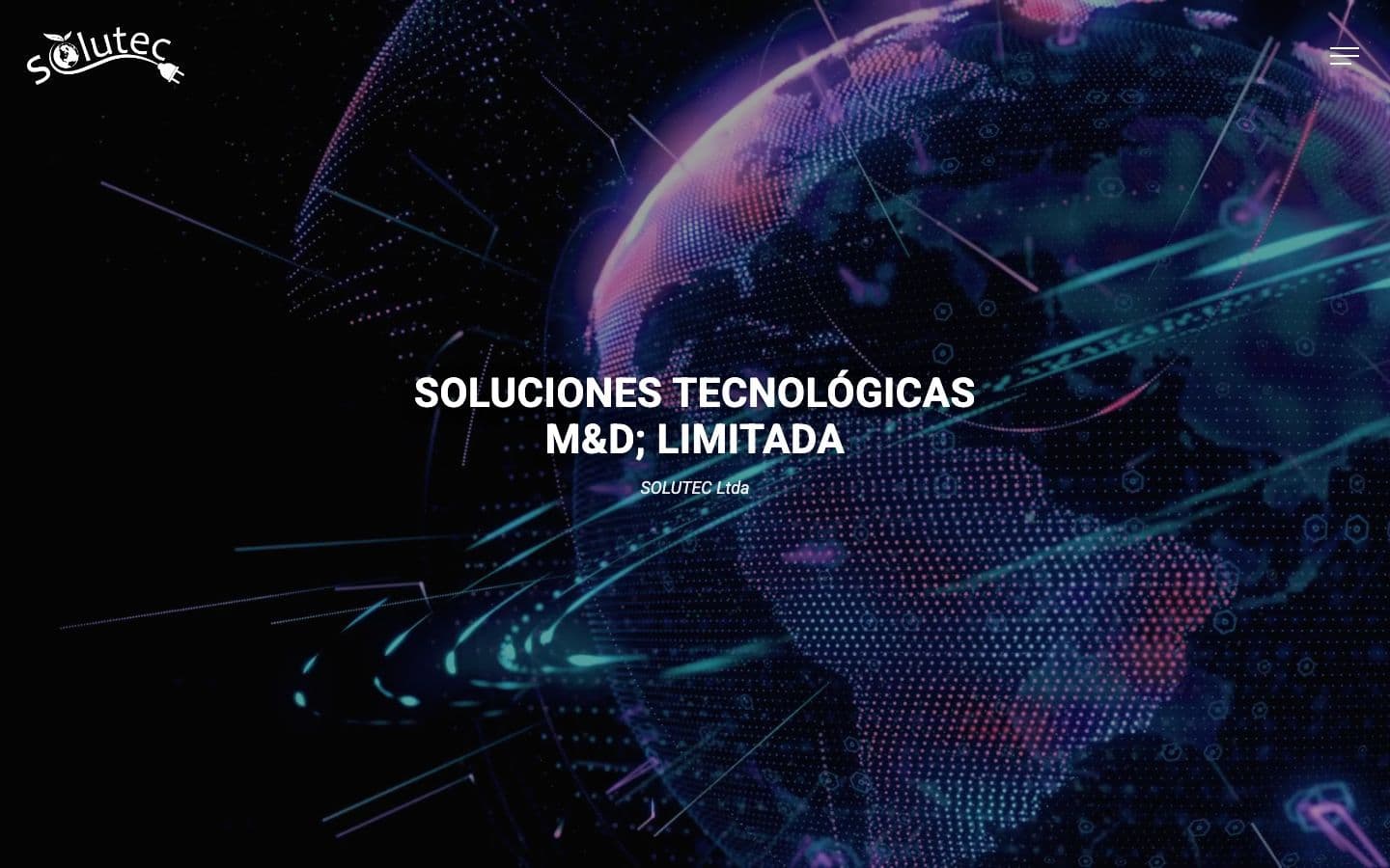 Sitio web anterior de SOLUTEC